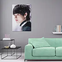 Плакат "БТС, Кім Техьон, Ві, Bangtan Boys, BTS, Kim Taehyung", 60×43см, фото 2