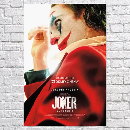 Плакат "Джокер, Joker (2019)", 60×40см, фото 2