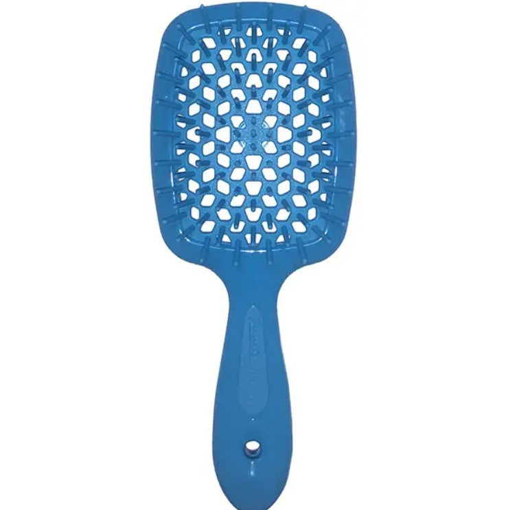 Щітка для волосся Janeke Small Superbrush With Soft Moulded Tips, синя (83SP234 BFL), фото 1