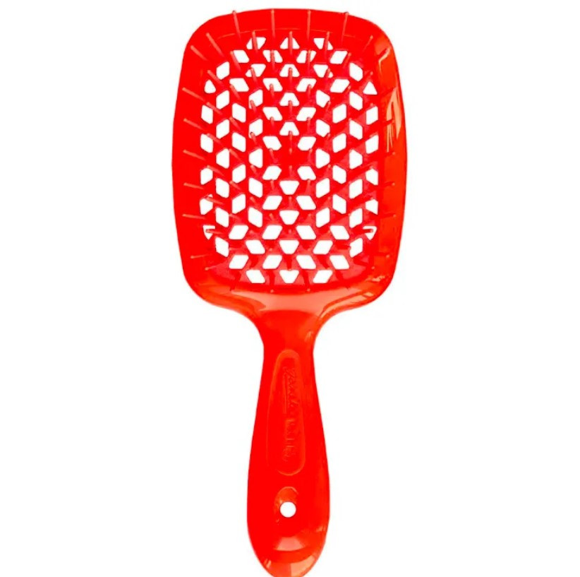 Щітка для волосся Janeke Small Superbrush With Soft Moulded Tips, помаранчева (83SP234 OFL), фото 1