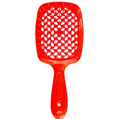 Щітка для волосся Janeke Small Superbrush With Soft Moulded Tips, помаранчева (83SP234 OFL)