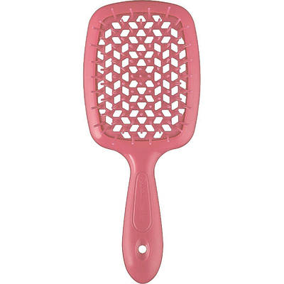 Щітка для волосся Janeke Small Superbrush With Soft Moulded Tips, коралова (83SP234 PFL)