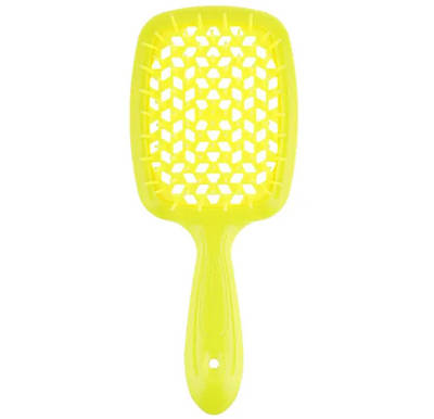 Щітка для волосся Janeke Small Superbrush With Soft Moulded Tips, жовта (83SP234 YFL)