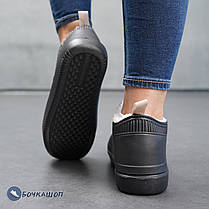 Жіночі галоші на зиму на хутрі, фото 5