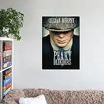 Плакат "Гострі картузи, Томас Шелбі (Кілліан Мерфі), Peaky blinders", 60×43см, фото 2