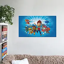 Плакат "Щенячий патруль, Paw Patrol", 34×60см, фото 2