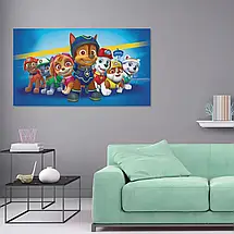 Плакат "Щенячий патруль, Paw Patrol", 34×60см, фото 2