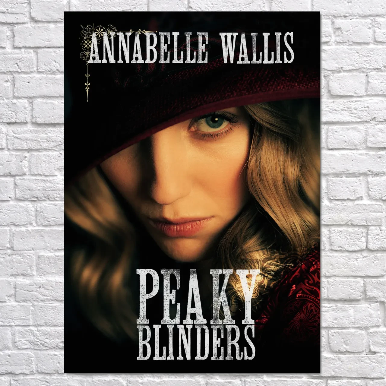 Плакат "Гострі картузи, Грейс Берджесс (Аннабелль Уолліс), Peaky blinders", 60×43см