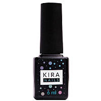 Kira Nails Wipe Top Coat - закріплювач для гель-лаку з липким шаром, 6 мл