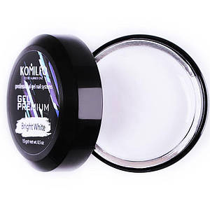 Komilfo Gel Premium Bright White, 15 г