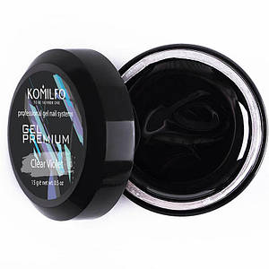 Komilfo Gel Premium Clear Violet, 15 г