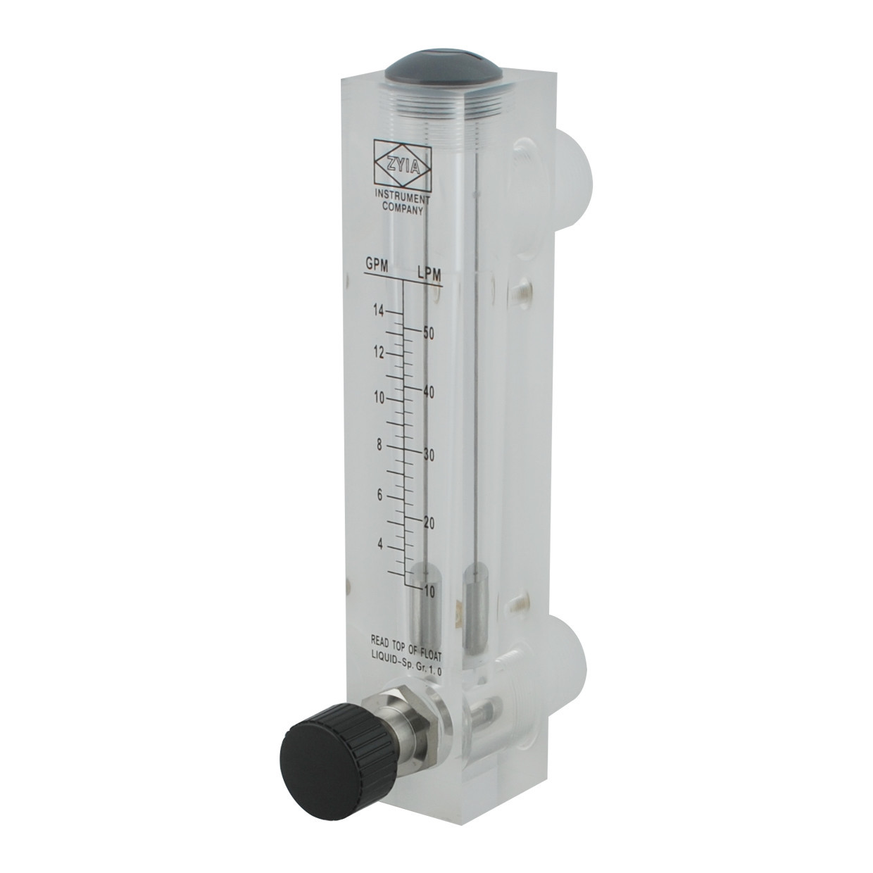 Купить Ротаметр Raifil FM 4-14 GPM ZT панельного типа с регулировкой ...