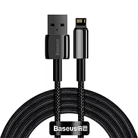 Кабель Baseus Baseus Tungsten Gold Fast Charging Data Cable USB to iP 2.4A 2m  / Black