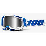 Очки 100% Racecraft 2 Goggle Isola - Flash Silver Lens 50121-261-01, фото 3