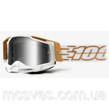 Очки 100% Racecraft 2 Goggle Mayfair - Mirror Silver Lens 50121-252-18