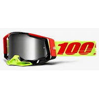 Очки 100% Racecraft 2 Goggle Wiz - Flash Silver Lens 50121-261-02