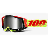Очки 100% Racecraft 2 Goggle Wiz - Flash Silver Lens 50121-261-02, фото 3