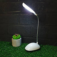 Яркая и економная настольная LED лампа на батарейках мини светильник портативный беспроводной