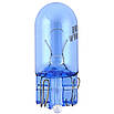 Лампа 12V (бесець.) W5W Brevia (12328B2) Power Blue W2.1 x9.5d блістер 2 шт. (10/200 шт./ясть), фото 3