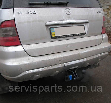 Знімний гак фаркоп на Mercedes-Benz ML W163 1997-2005, фото 1