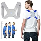 Коректор постави ортопедичний JD-112 від сутулості Вібраційний, фото 5