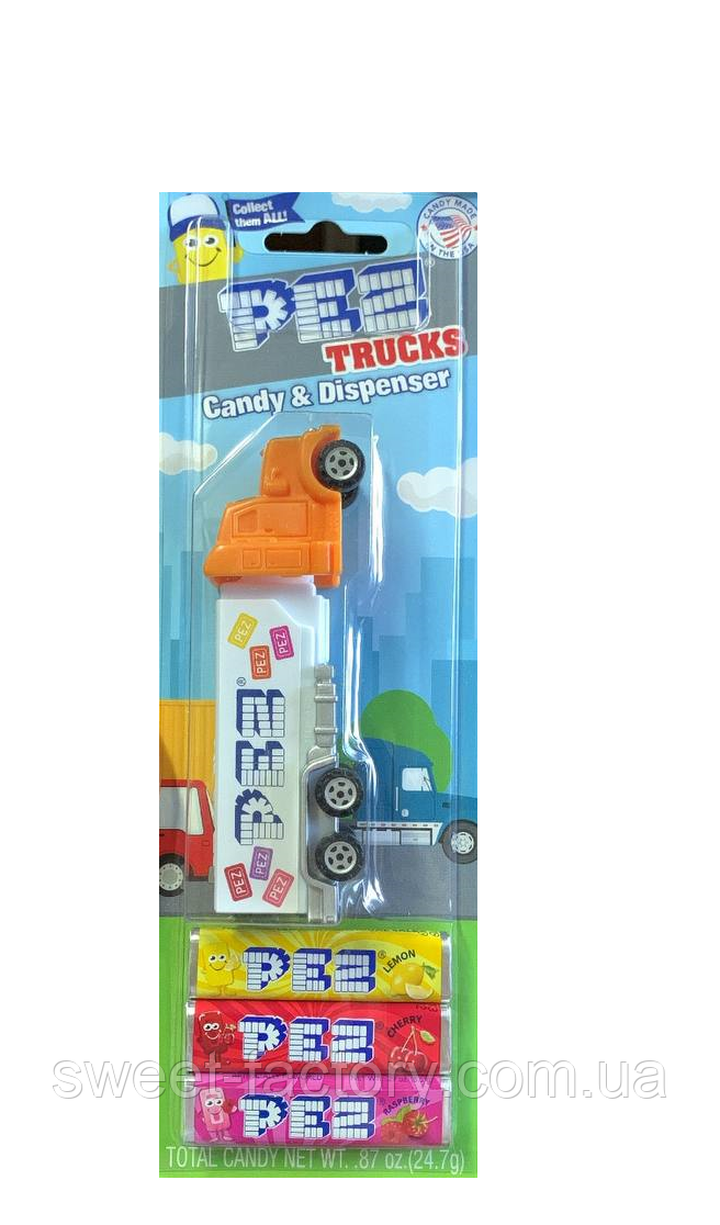 Pez Trucks білий трак 3s 24g