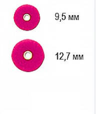 Диски шліфувальні 50 шт 2.731BR 12.7 мм з металевою втулкою