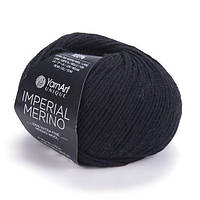 YarnArt IMPERIAL MERINO (Імперіал Меріно) № 3301 чорний (Пряжа 100% 100% меринос екстрафайн, нитки для в'язання)
