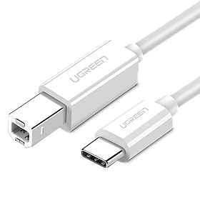 Принтерний кабель Ugreen US241 1.5м USB-C до USB-B 480Mbp
