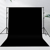 Комплект трех фотофонов с 2 стойками и регулируемой системой поддержки Photo Studio Background Stand 2x3 м