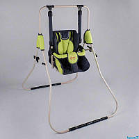 Гойдалка 0-м "Алінка" 25171 (1) сіро-салатовий, бежевий каркас, у пакеті