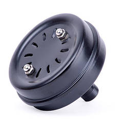 Повітряний фільтр для компресора діаметр різьби М16 металевий корпус змінний поролоновий фільтруючий елемент до PT-0003/0009