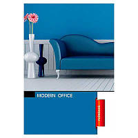 Тетрадь рабочая 48 листов., линия, офсет, "Серия Modern office - dark blue" Ц262084У (30) "Ранок"