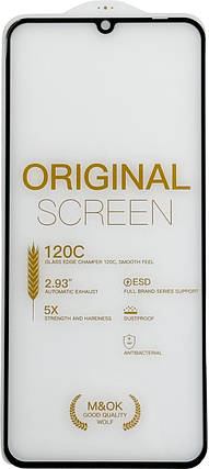 Захисне скло M&OK для ZTE Blade V40 Vita чорний, фото 1
