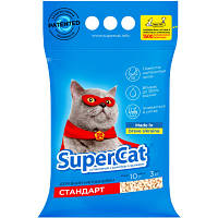 Наполнитель для туалета Super Cat Стандарт Деревянный впитывающий 3 кг (10 л) (3550) - Топ Продаж!