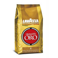 Кофе Lavazza в зернах 1000г, пакет Qualita Oro (prpl.20566) - Топ Продаж!