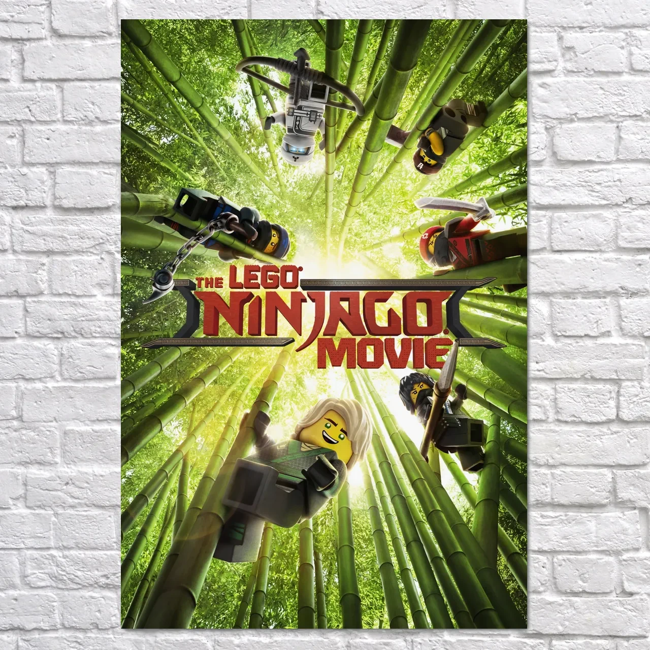 Плакат "Ніндзяго, Лего, Ninjago", 60×40см