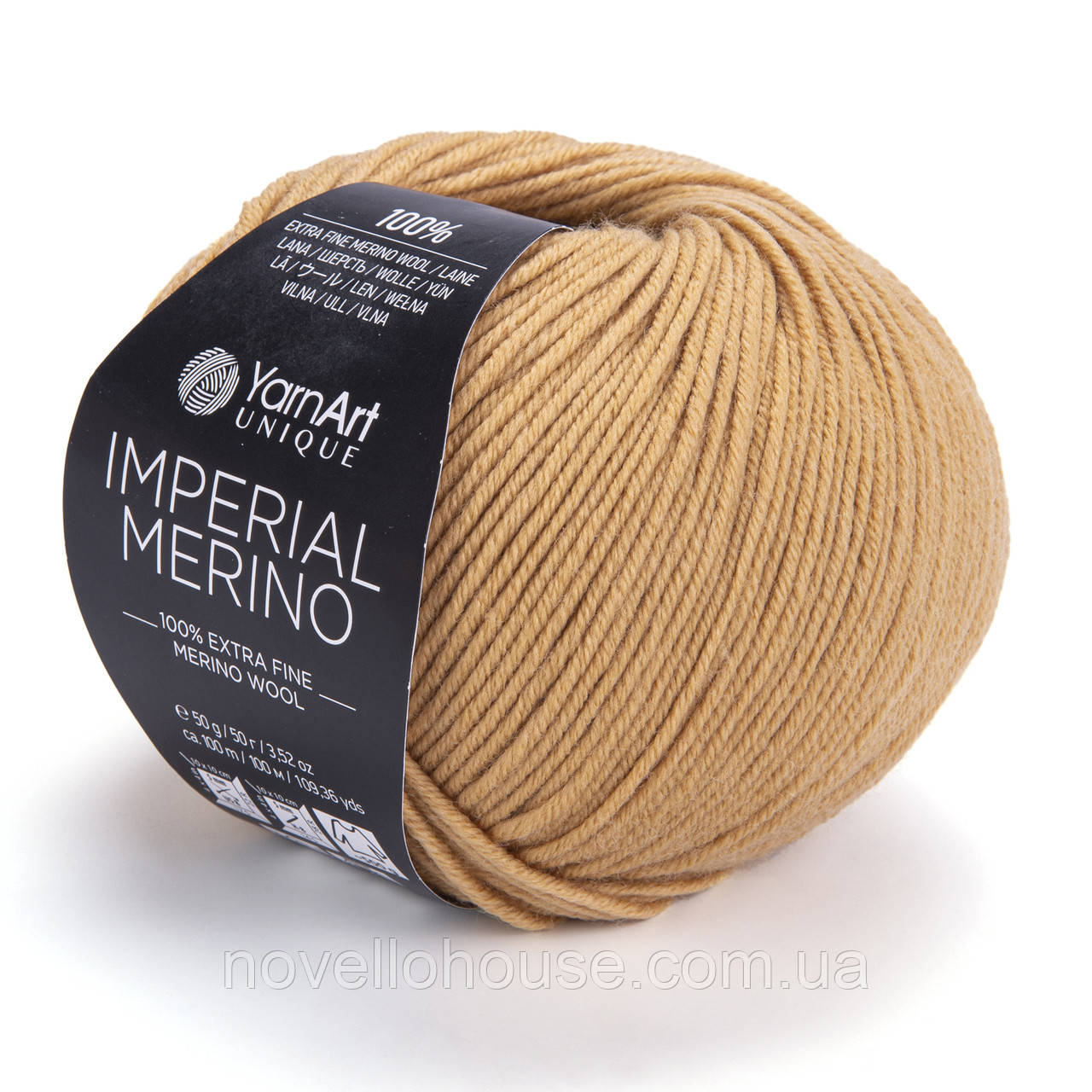コアラベンダー　20kg 3/8 YarnArt IMPERIAL MERINO (Империал Мерино) № 3308 охра (Пряжа 100