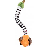 Игрушка для собак GiGwi Crunchy Утка с хрустящей шеей и пискавкой 54 см (75025) - Топ Продаж!