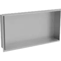 Mexen X-Wall-NR полиця вбудована в стіну без обідка 60 x 30 см, сіра - 1911603010