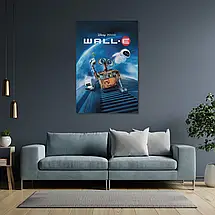 Плакат "Робот ВОЛЛ·І, WALL·E (2008)", 60×40см, фото 3