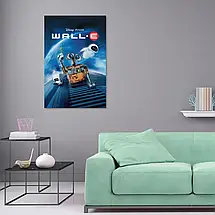 Плакат "Робот ВОЛЛ·І, WALL·E (2008)", 60×40см, фото 2