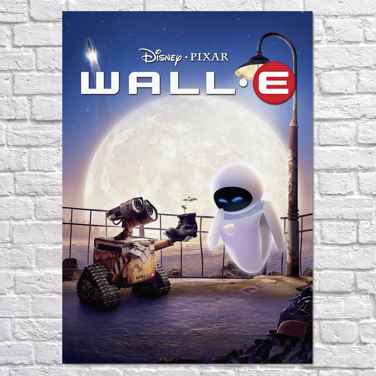 Плакат "Робот ВОЛЛ·І, WALL·E (2008)", 60×43см
