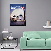 Плакат "Робот ВОЛЛ·І, WALL·E (2008)", 60×43см, фото 2