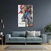 Плакат "Аркейн: Ліга Легенд, Arcane: League of Legends", 60×40см, фото 3