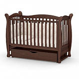 Дитяче ліжечко "Верес ЛД 15", горіх, фото 2