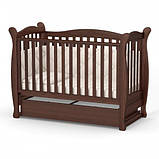 Дитяче ліжечко "Верес ЛД 15", горіх, фото 4