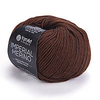 YarnArt IMPERIAL MERINO (Імперіал Меріно) № 3311 коричневий (Пряжа 100% меринос екстрафайн, нитки для в'язання)
