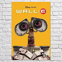 Плакат "Робот ВАЛЛ·И, WALL·E (2008)", 60×40см