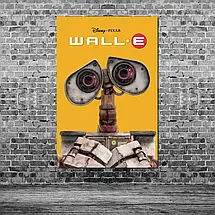 Плакат "Робот ВОЛЛ·І, WALL·E (2008)", 60×40см, фото 3